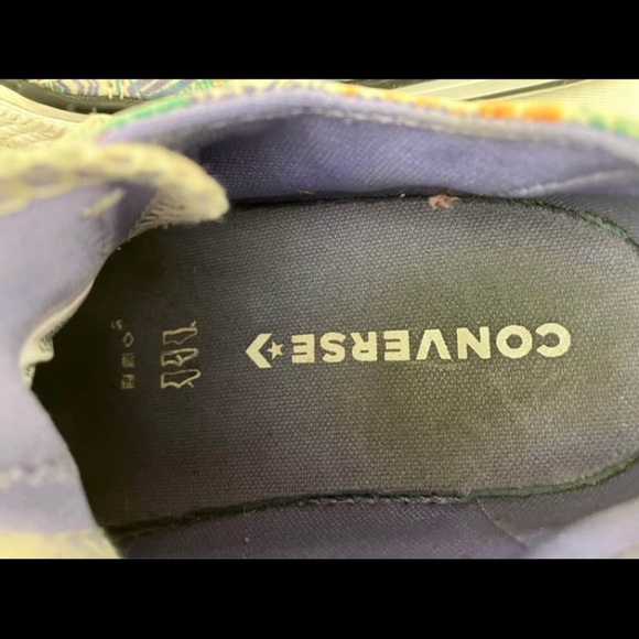 Toddler size 7 Converse Kids' Multicolor All Star Shoes - Picture 10 of 10